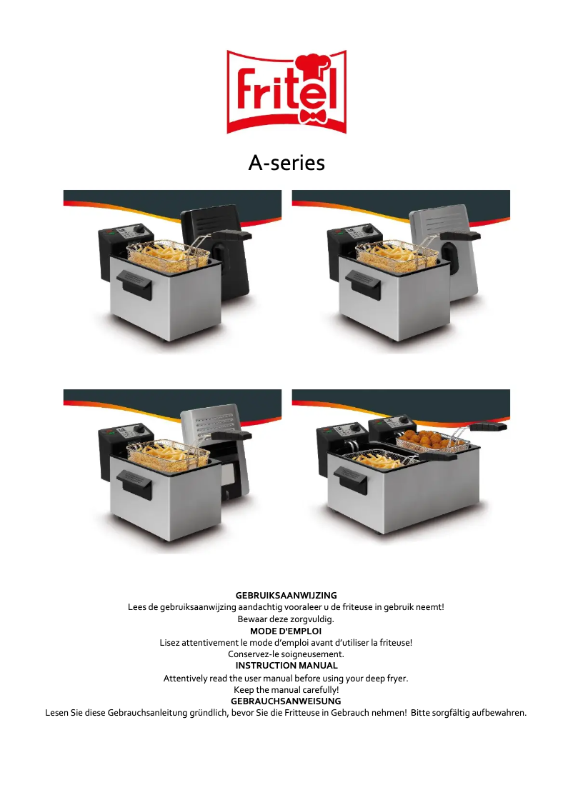 Page 1 de la notice Manuel utilisateur Fritel A101