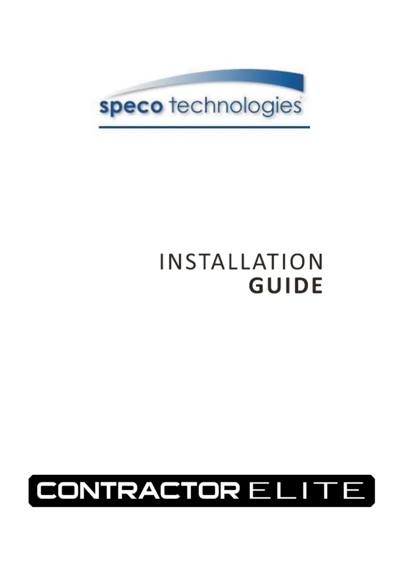 Page n°1 - Manuel utilisateur Speco Technologies SPCE8OTW