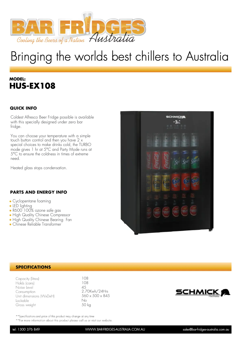 Image de la première page du manuel de l'appareil HUS-EX108