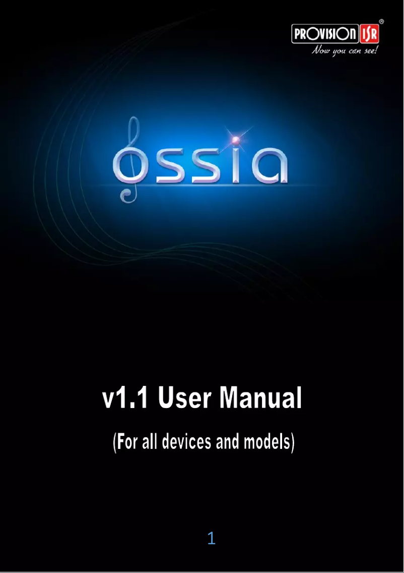 Page n°1 - Manuel utilisateur Provision-ISR ISR SH-16200A-4(1U)