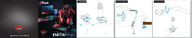 Página 1 del manual Manual de usuario Trust GXT 252 Emita