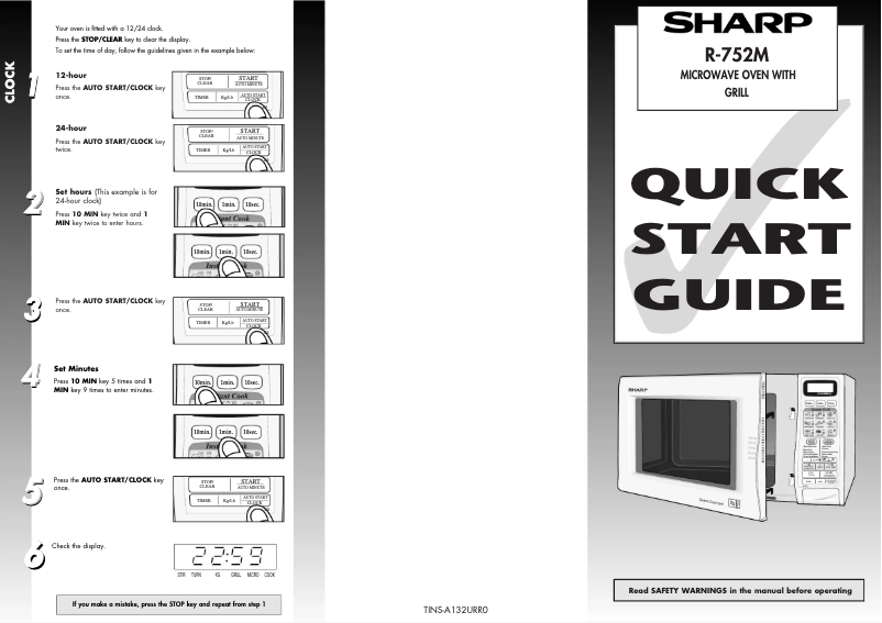 Imagen de la primera página del manual del dispositivo R-752M