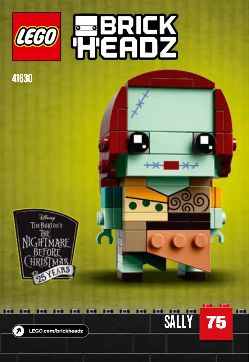 Page n°1 - Manuel utilisateur Lego Brickheadz 41630
