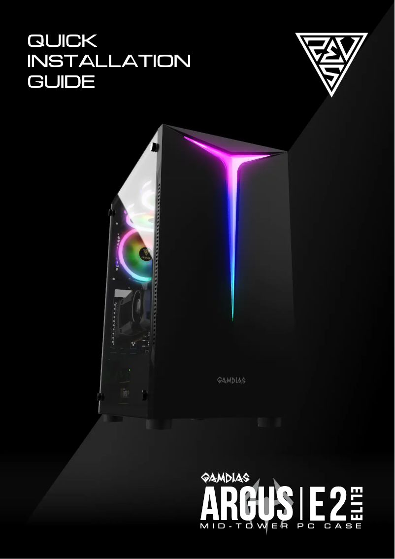 Page n°1 - Manuel utilisateur Gamdias Argus E2 Elite