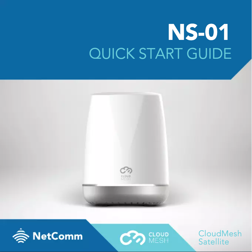 Page 1 de la notice Manuel utilisateur Netcomm NS-01