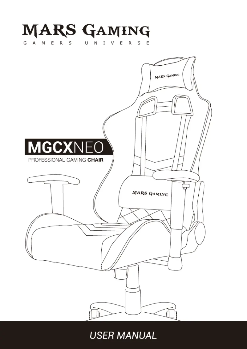 Image de la première page du manuel de l'appareil MGCX NEO