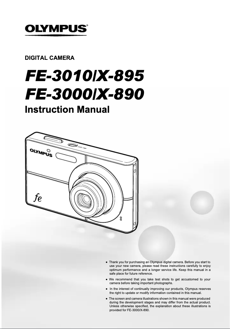 Imagen de la primera página del manual del dispositivo X-895
