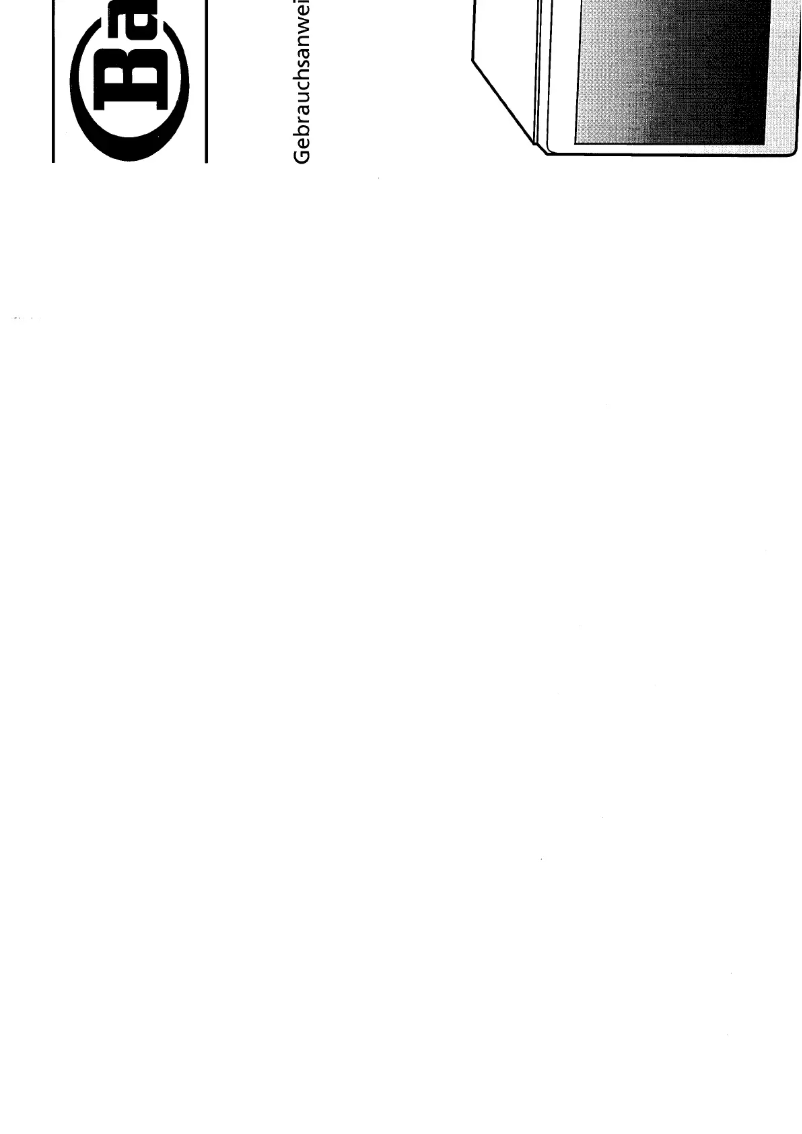 Page 1 de la notice Manuel utilisateur Bauknecht MCHD 2134 WS