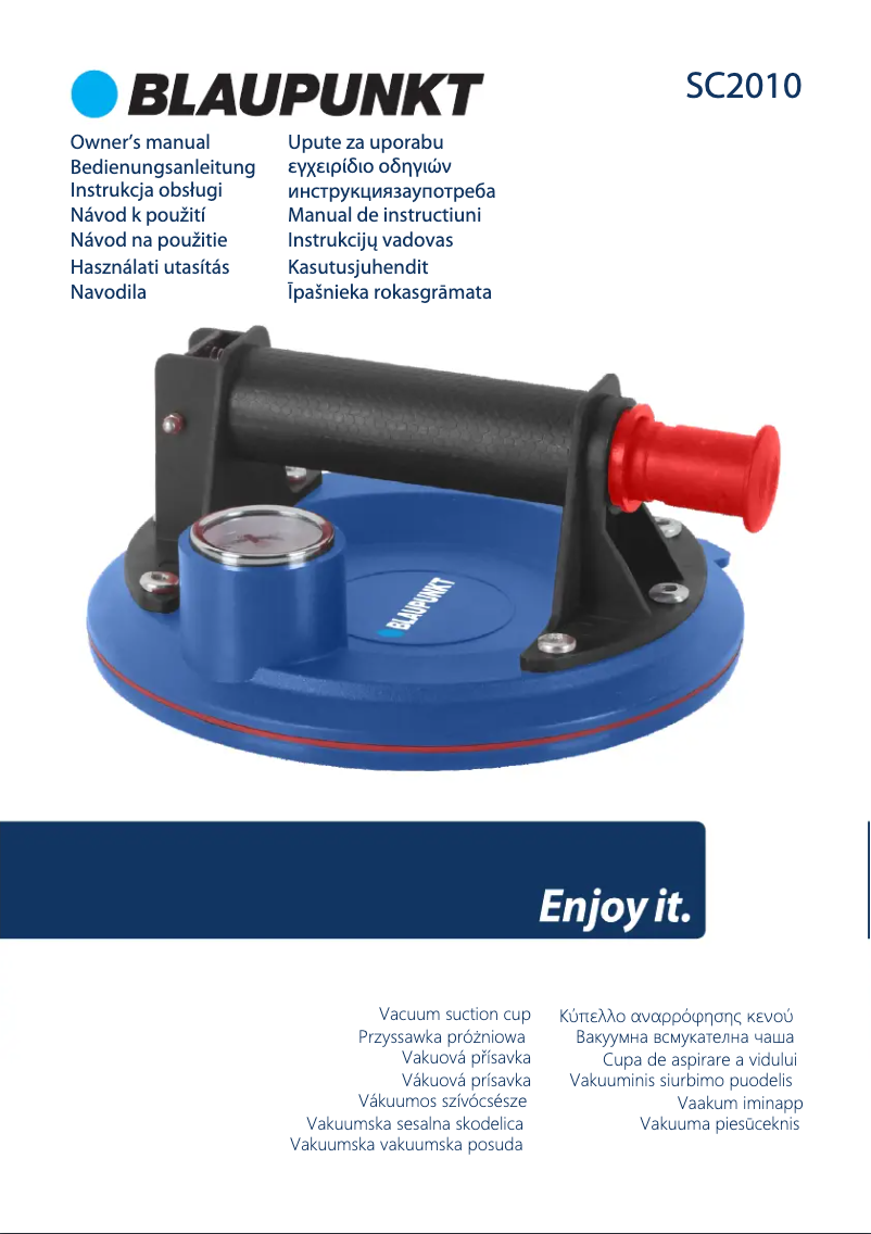 Page n°1 - Manuel utilisateur Blaupunkt SC2010