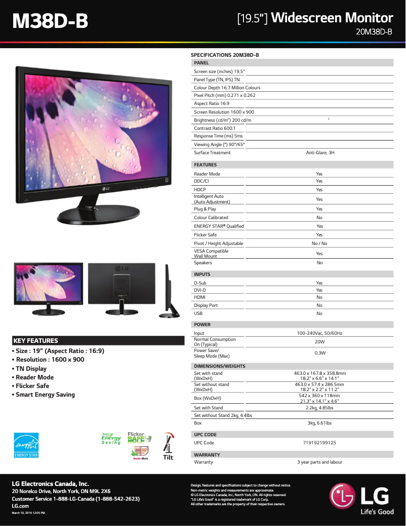 Image de la première page du manuel de l'appareil 24M38D