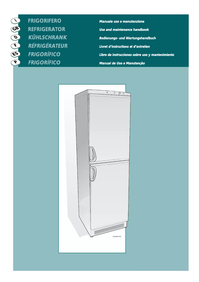 Page 1 de la notice Manuel utilisateur Ardo GLS36H