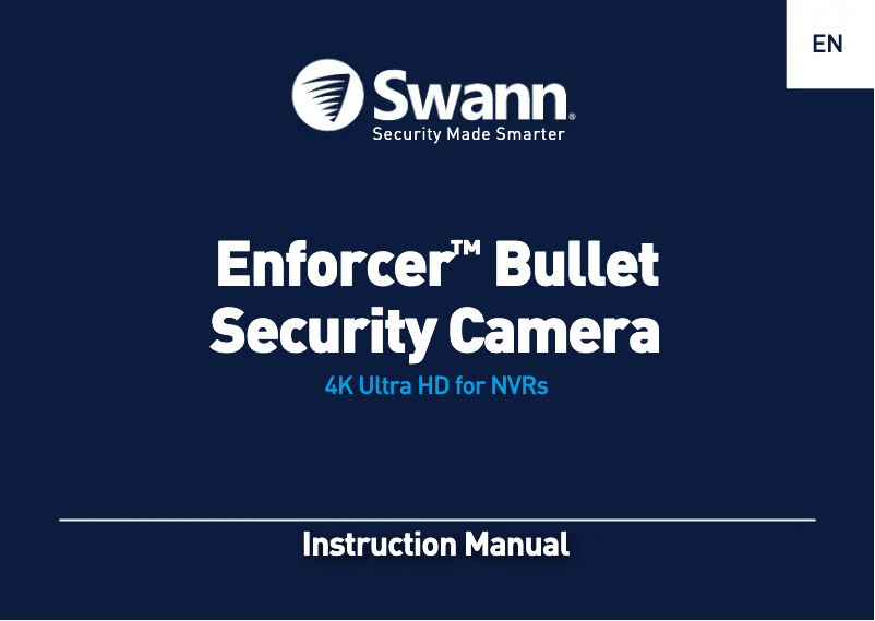 Page n°1 - Manuel utilisateur Swann SWNHD-900BE-EU