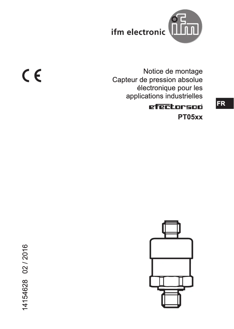 Image de la première page du manuel de l'appareil PT0507