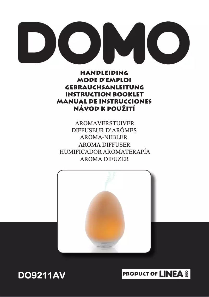 Image de la première page du manuel de l'appareil DO9211AV