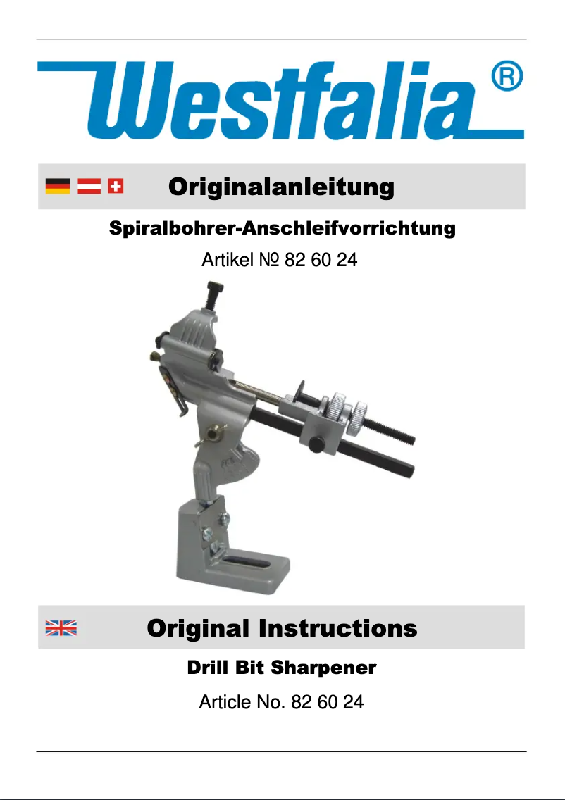 Página 1 del manual Manual de usuario Westfalia 826024