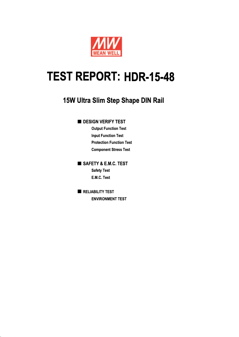 Image de la première page du manuel de l'appareil HDR-15-48