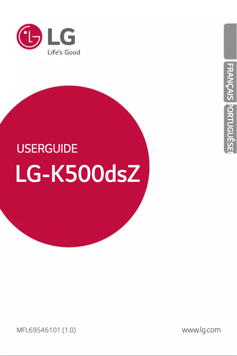 Page n°1 - Manuel utilisateur LG X Screen Dual