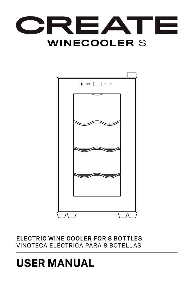 Image de la première page du manuel de l'appareil Winecooler S