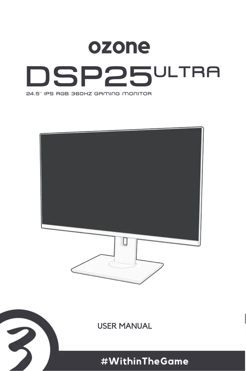 Page n°1 - Manuel utilisateur Ozone DSP25 Ultra