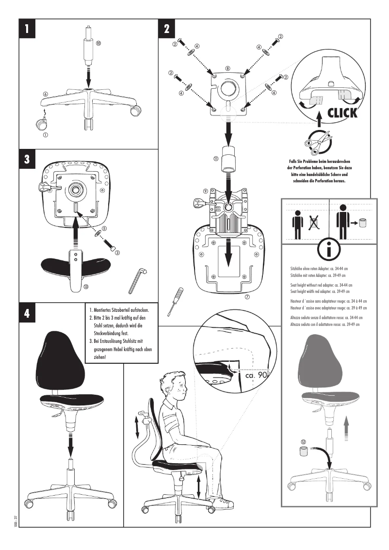 Page 1 de la notice Manuel utilisateur Paidi Pepe