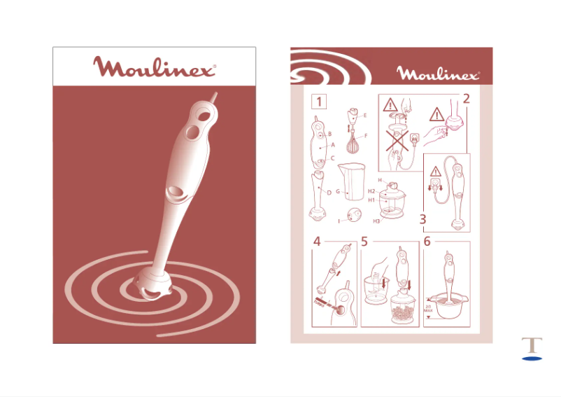 Page 1 de la notice Manuel utilisateur Moulinex Faciclick DDH241