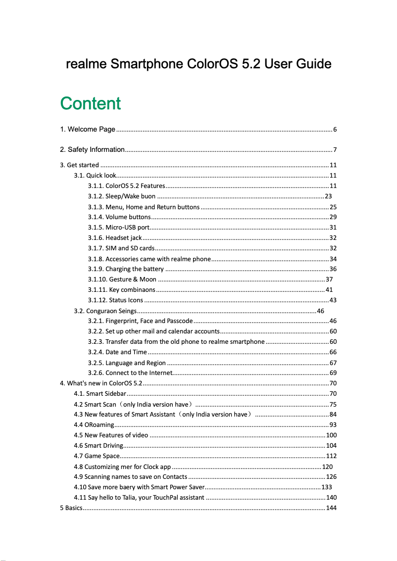 Page n°1 - Manuel utilisateur Realme C15 Qualcomm Edition
