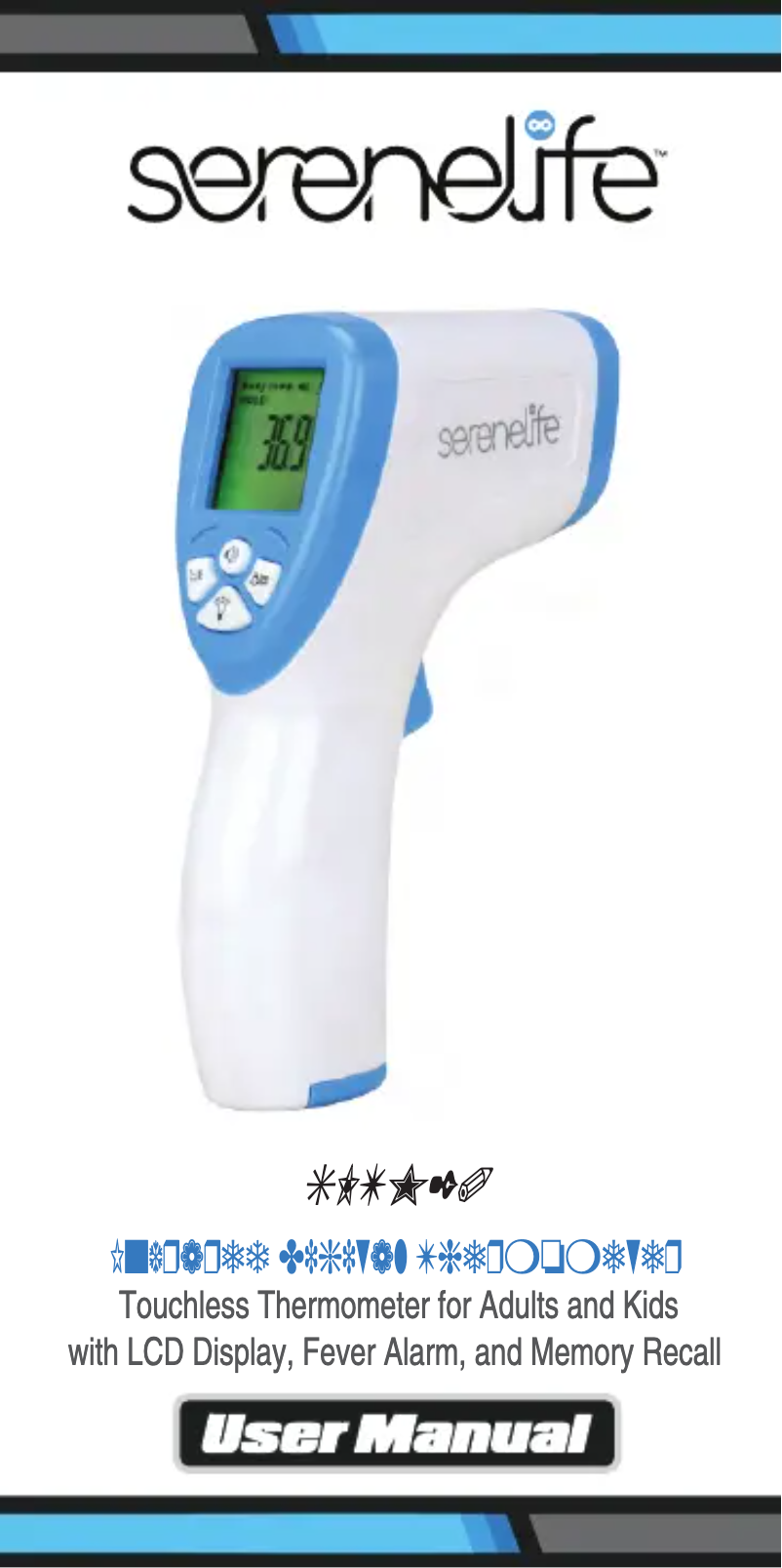 Page 1 de la notice Manuel utilisateur SereneLife SLTM20