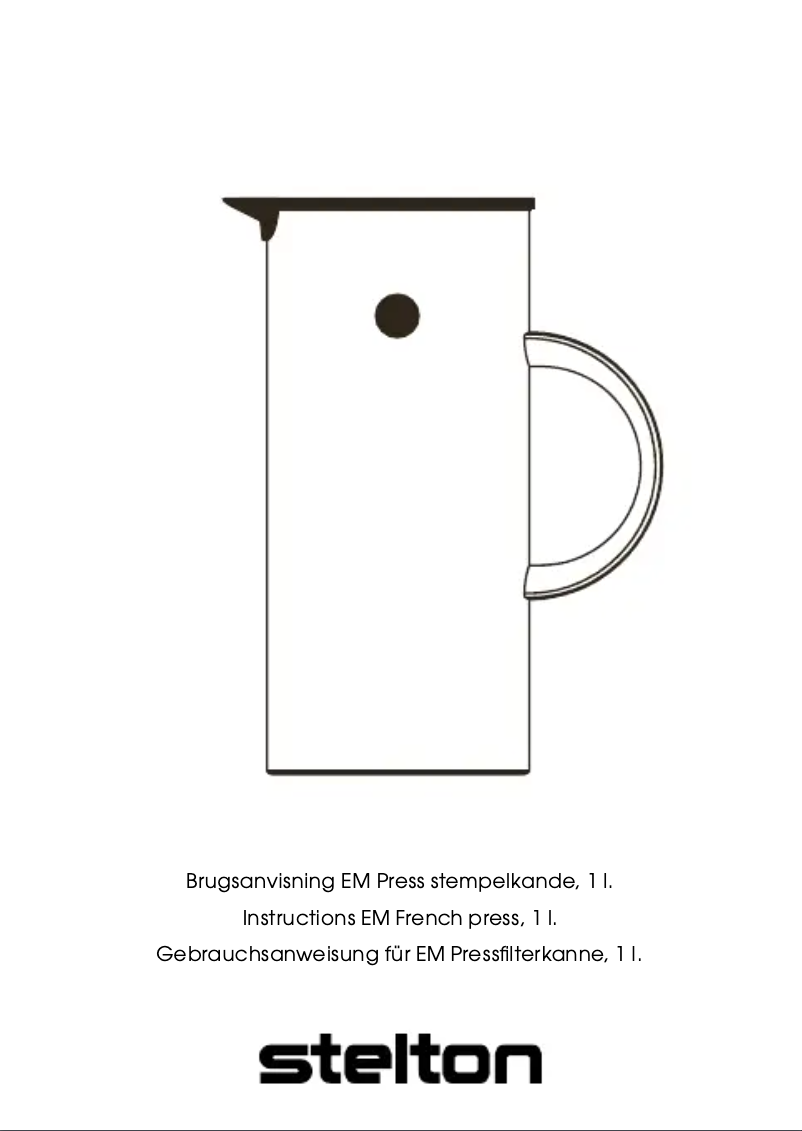 Page n°1 - Manuel utilisateur Stelton 811 EM