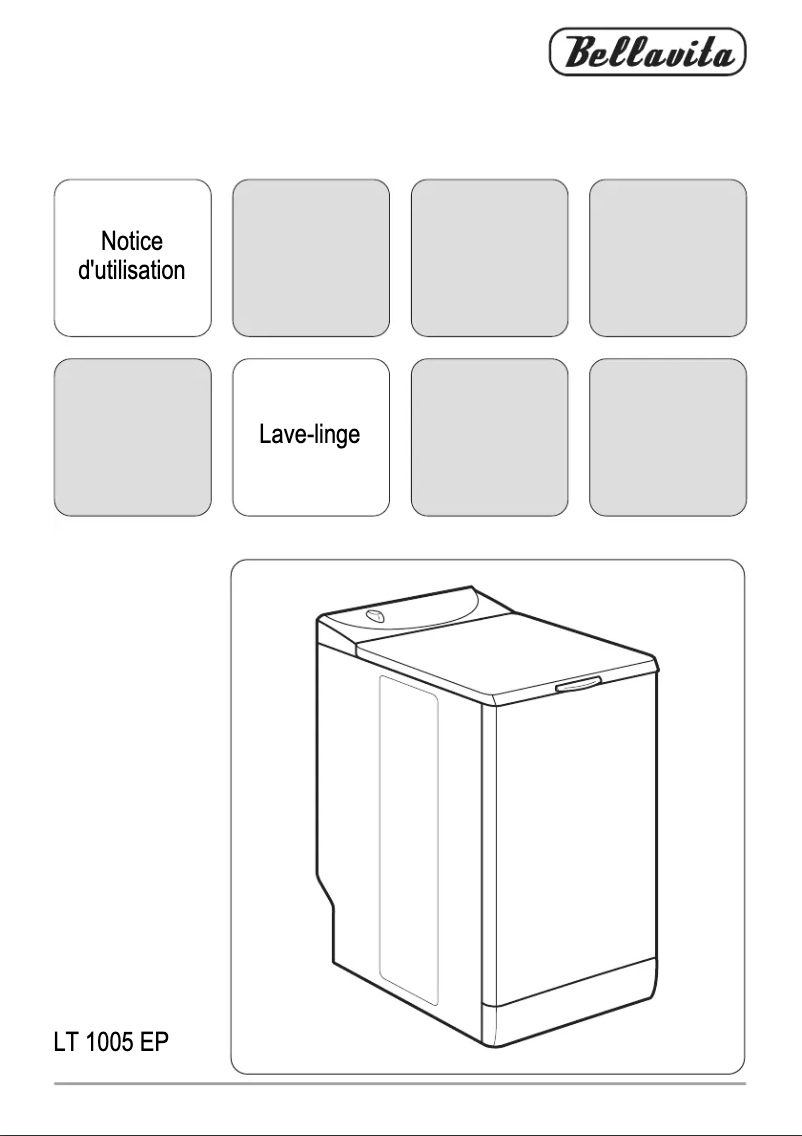 Image de la première page du manuel de l'appareil LT 1005 EP