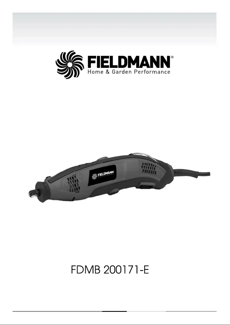 Imagen de la primera página del manual del dispositivo FDMB 200171-E