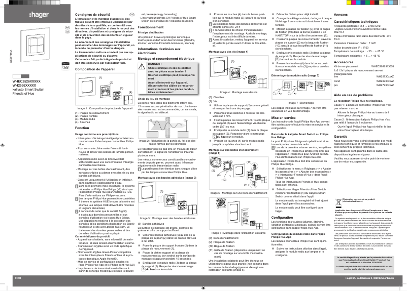 Image de la première page du manuel de l'appareil WH20262103A