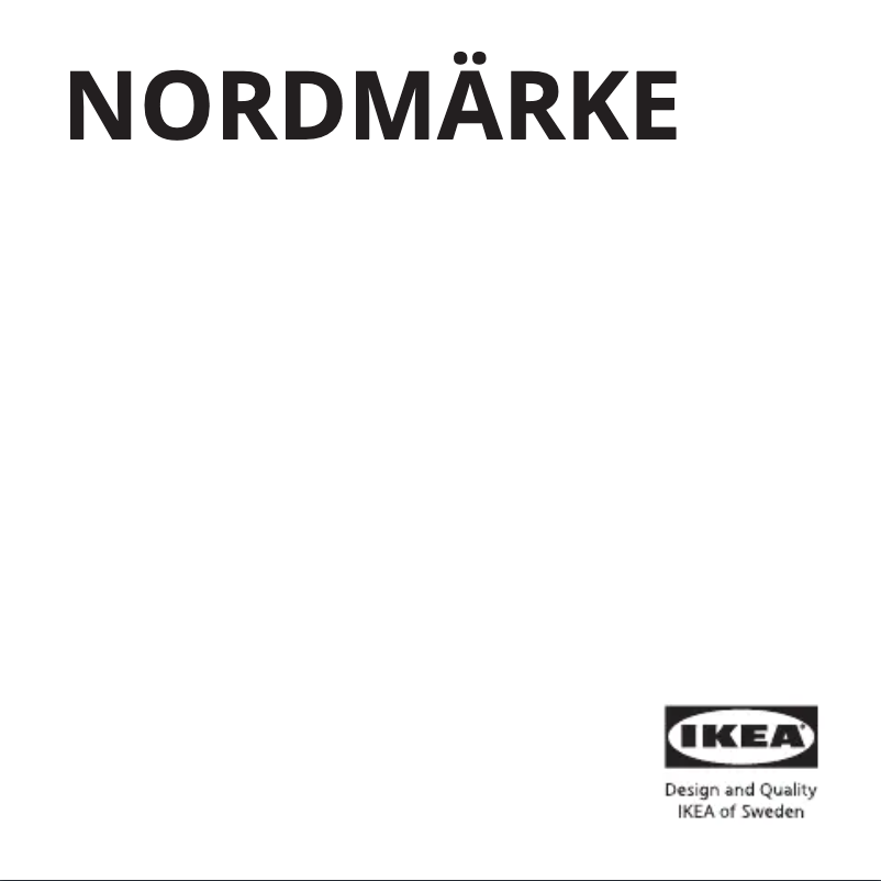 Image de la première page du manuel de l'appareil NORDMÄRKE 104.916.58