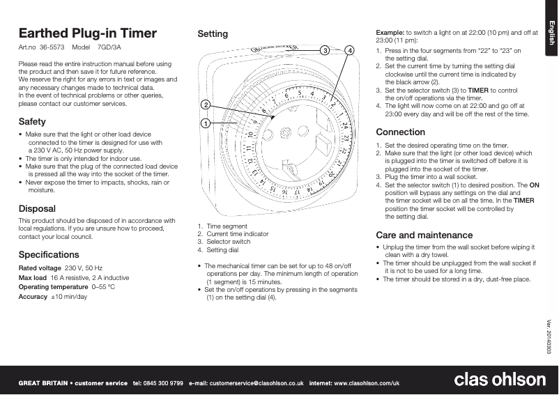 Image de la première page du manuel de l'appareil 7GD