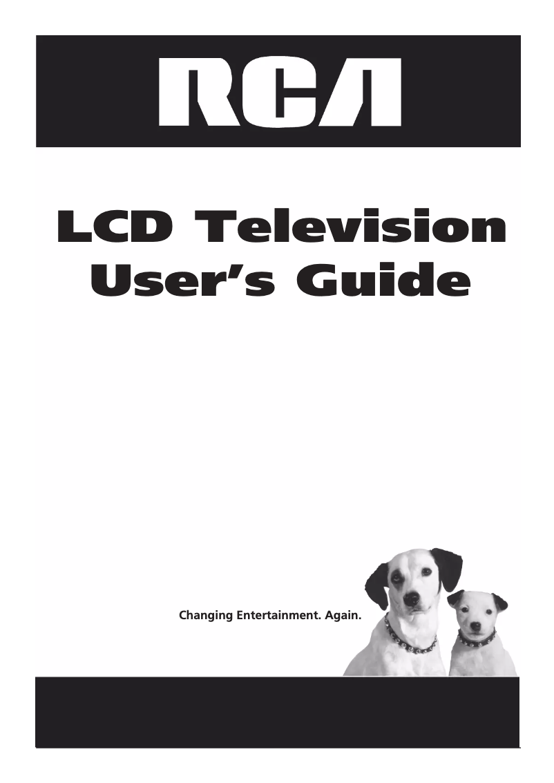 Page n°1 - Manuel utilisateur RCA L1510