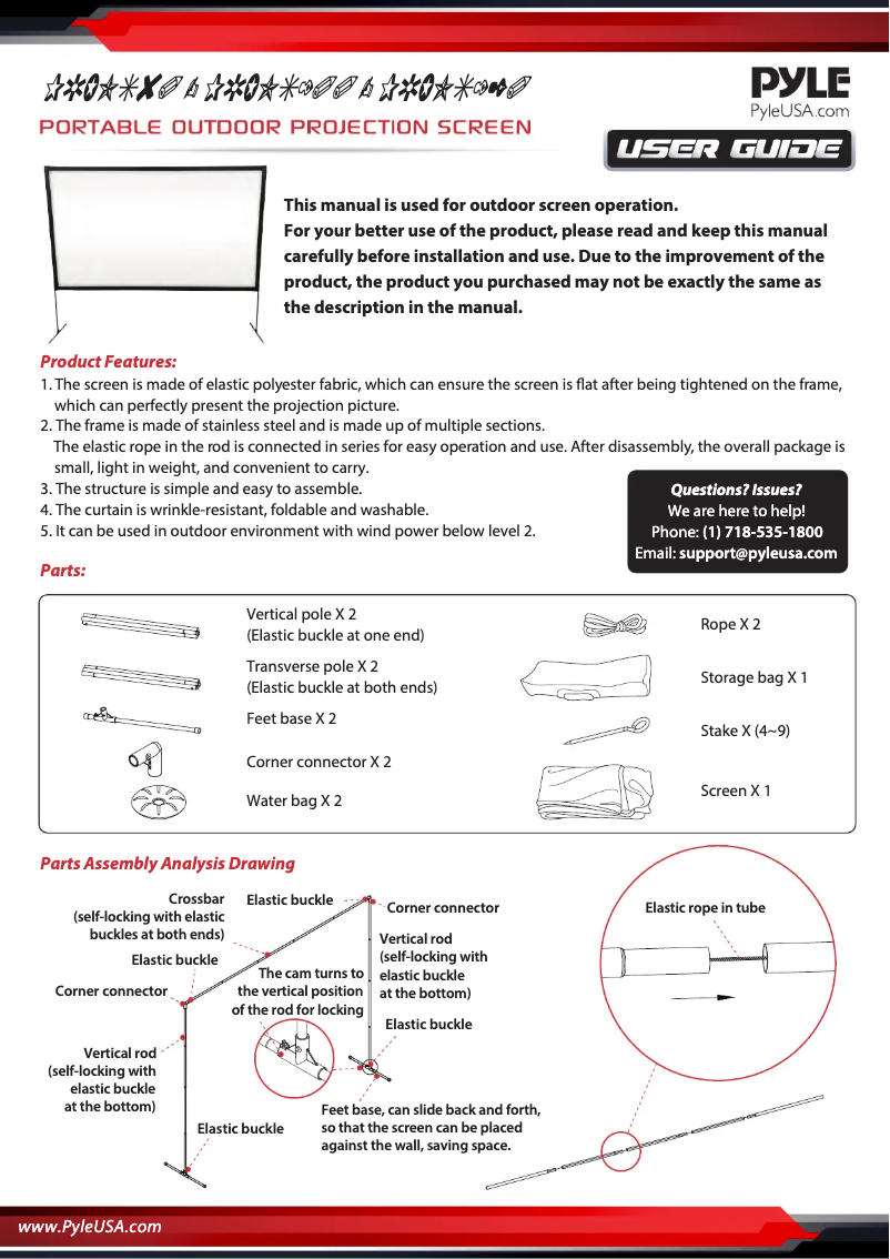 Image de la première page du manuel de l'appareil PRJOS80