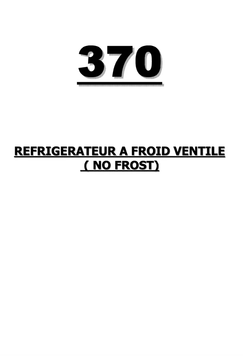 Page 1 de la notice Manuel utilisateur Clayton CL370A