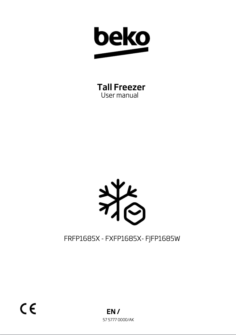 Page n°1 - Manuel utilisateur Beko FJFP1685