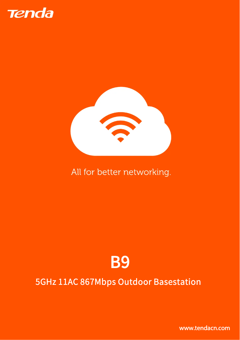 Page n°1 - Fiche technique Tenda B9