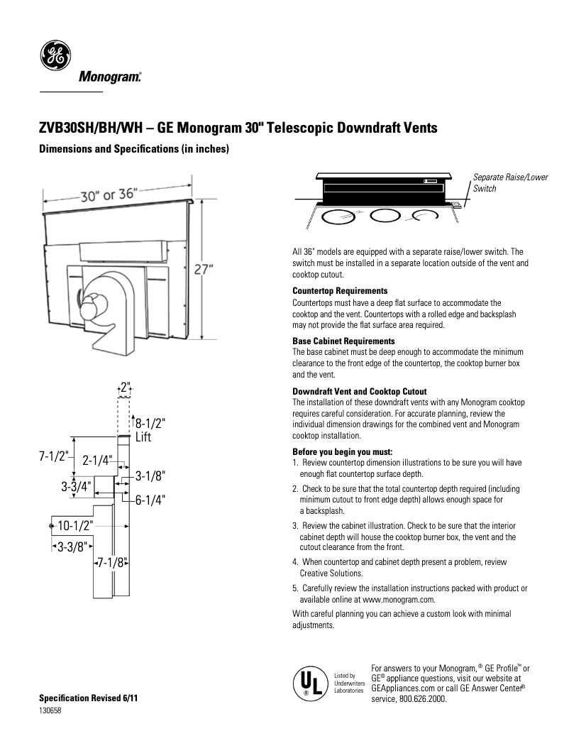 Image de la première page du manuel de l'appareil ZVB30SHSS