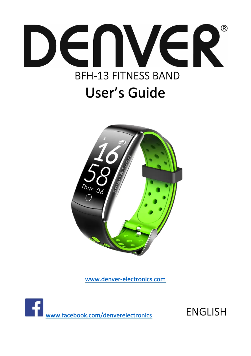 Page 1 de la notice Manuel utilisateur Denver BFH-13