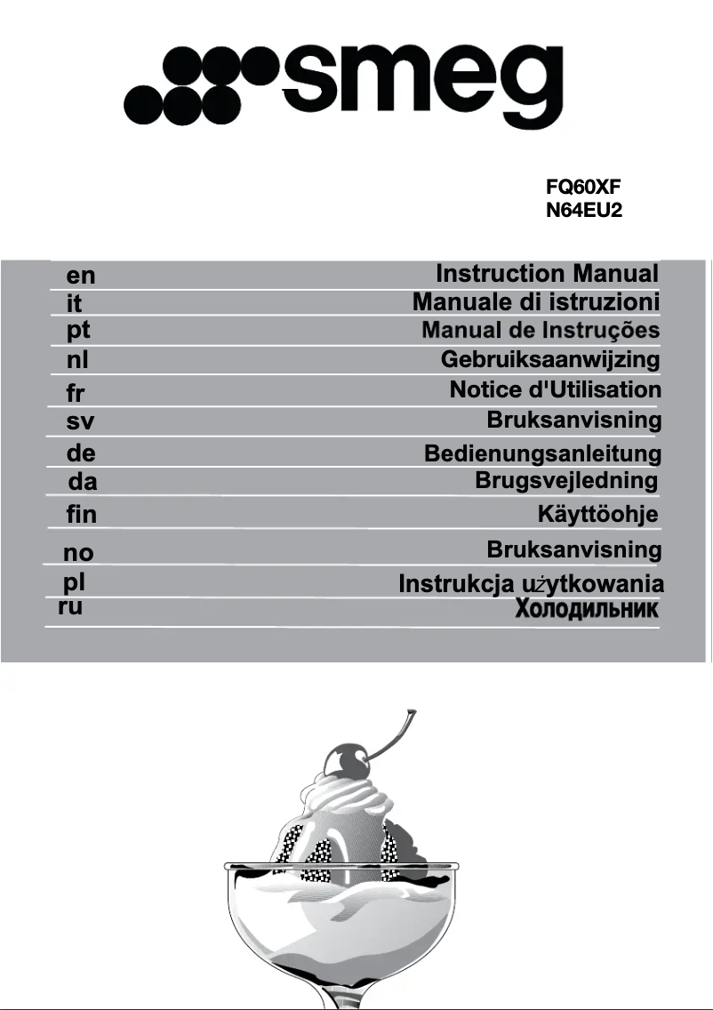 Image de la première page du manuel de l'appareil FQ960BL5