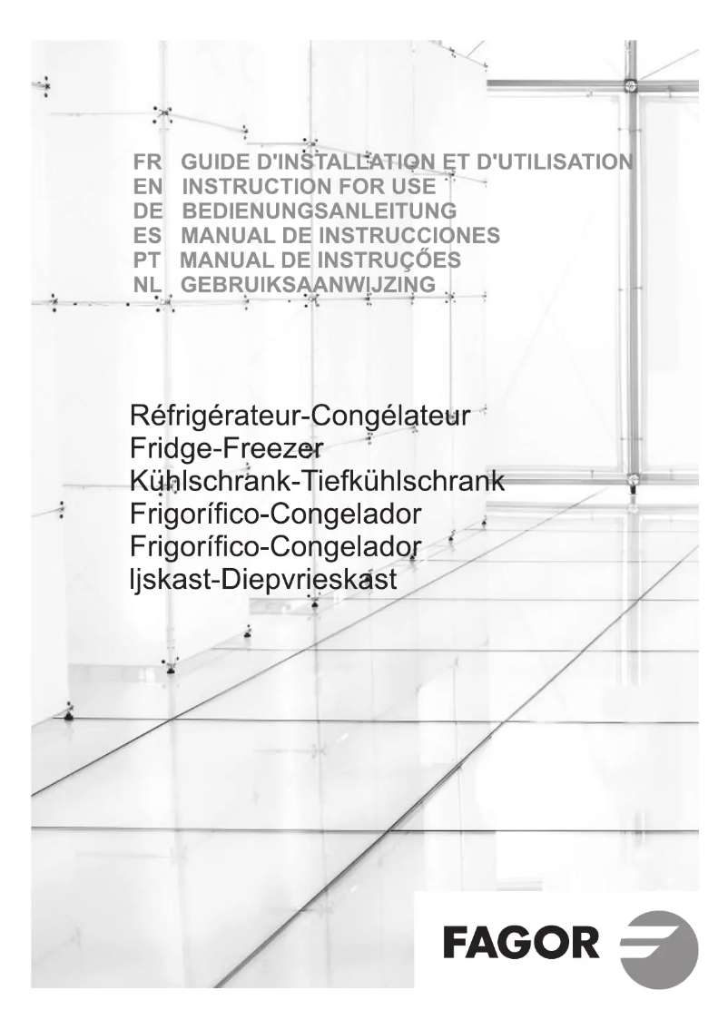 Page 1 de la notice Manuel utilisateur Fagor FIC-542