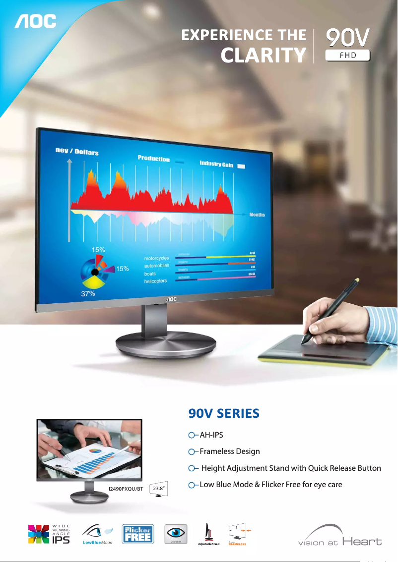 Image de la première page du manuel de l'appareil I2490PXQU