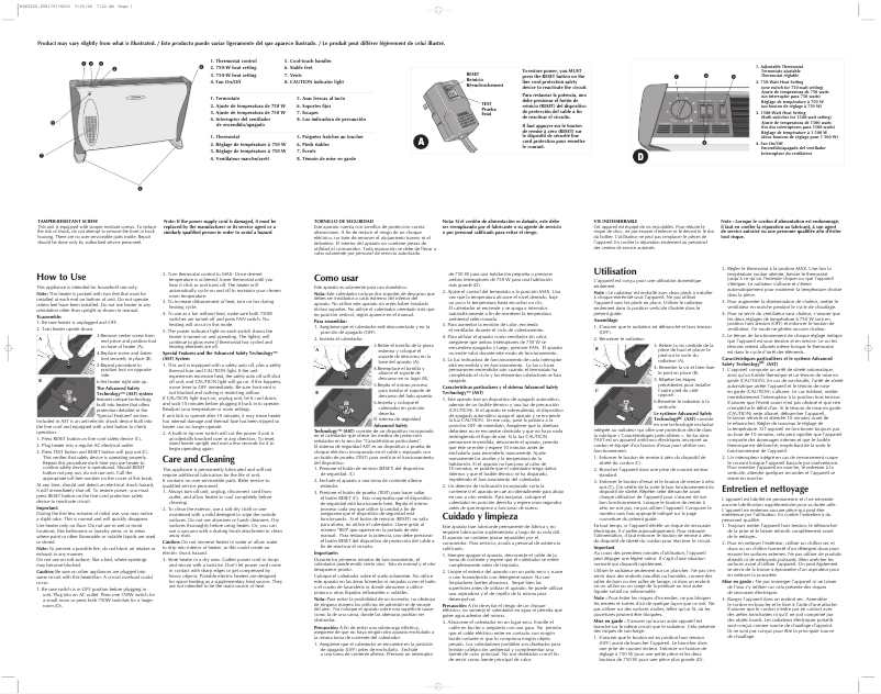 Página 1 del manual Manual de usuario Black & Decker BDCV200T