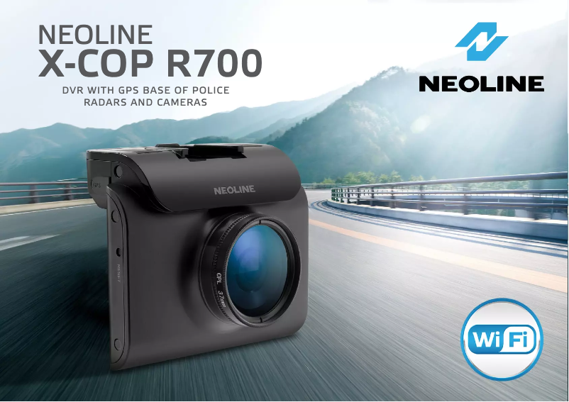 Image de la première page du manuel de l'appareil X-Cop R700