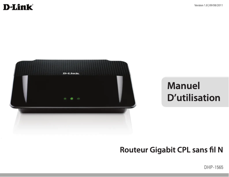Page n°1 - Manuel utilisateur D-Link DHP-1565
