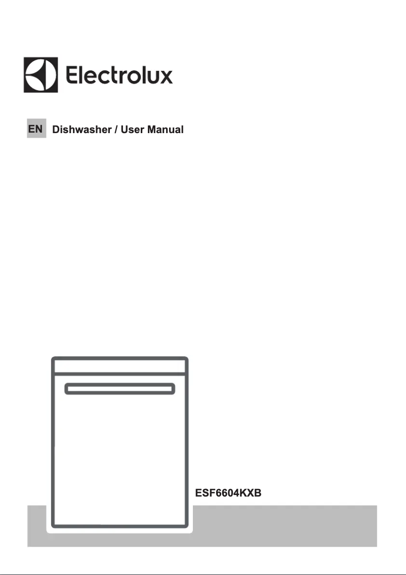 Page n°1 - Manuel utilisateur Electrolux UltimateCare 500 ESF6604KXB