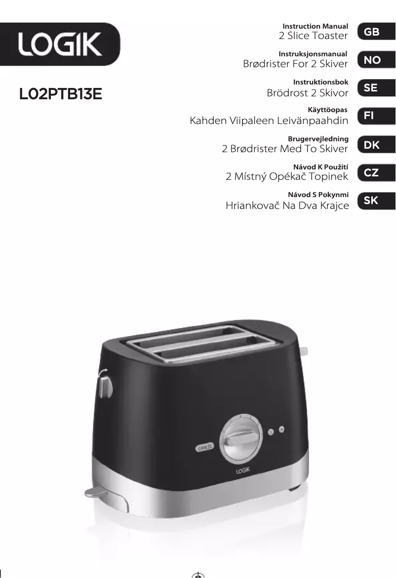 Página 1 del manual Manual de usuario Logik L02PTB13E