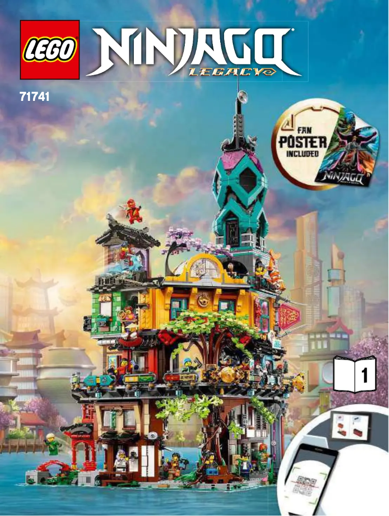 Page n°1 - Manuel utilisateur Lego Ninjago 71741