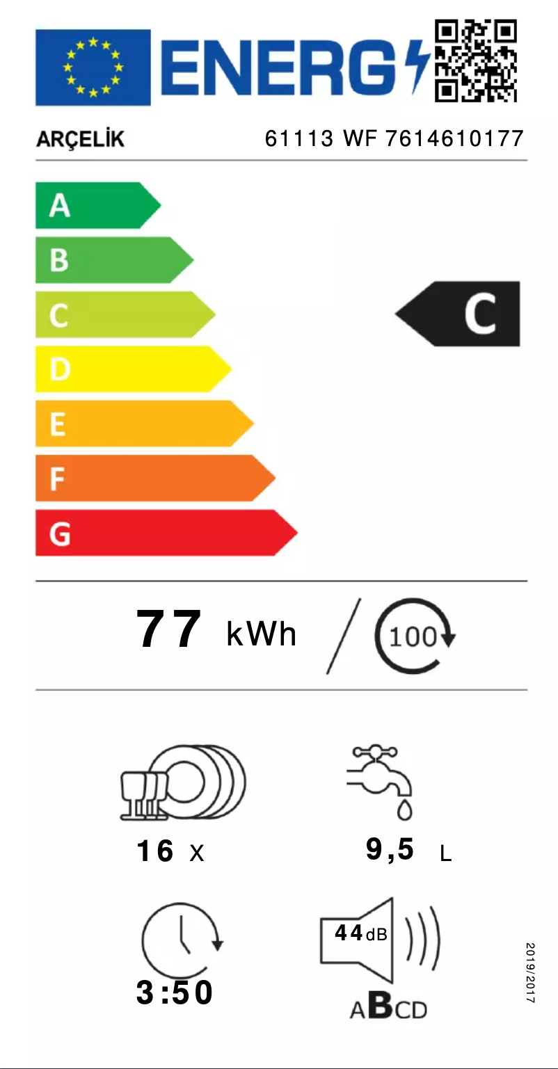 Image de la première page du manuel de l'appareil 61113 WF